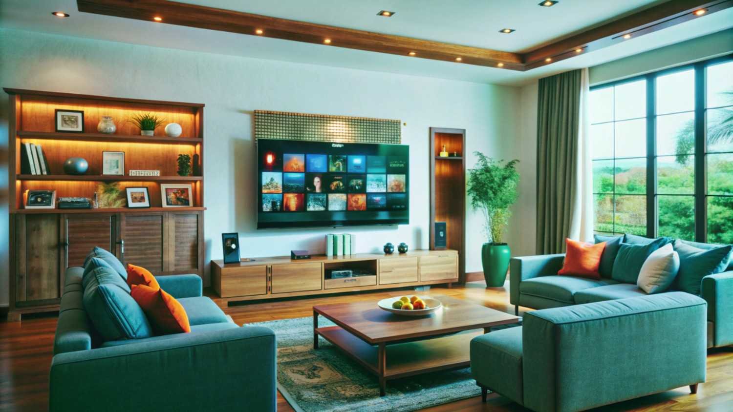 Horizon Modular Grand Media Console & Display Suite