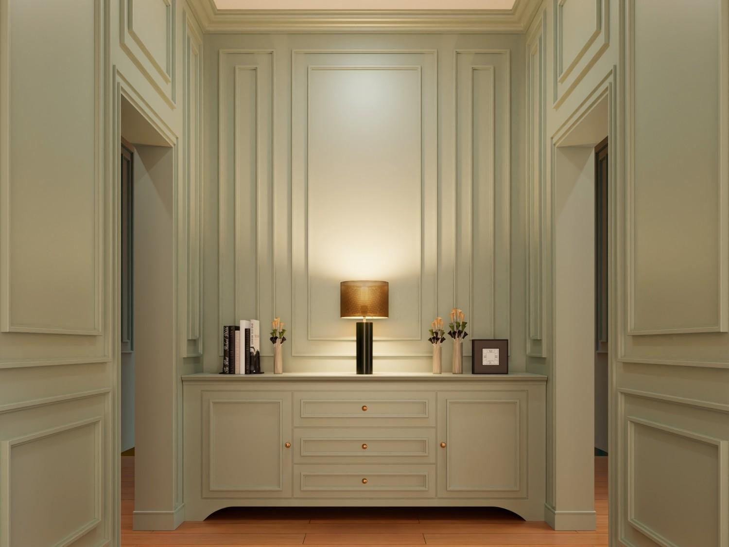 Cambridge Sage Built-in Dresser