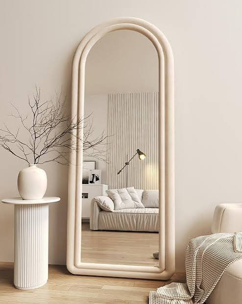 Upholstered Full-Length Mirror