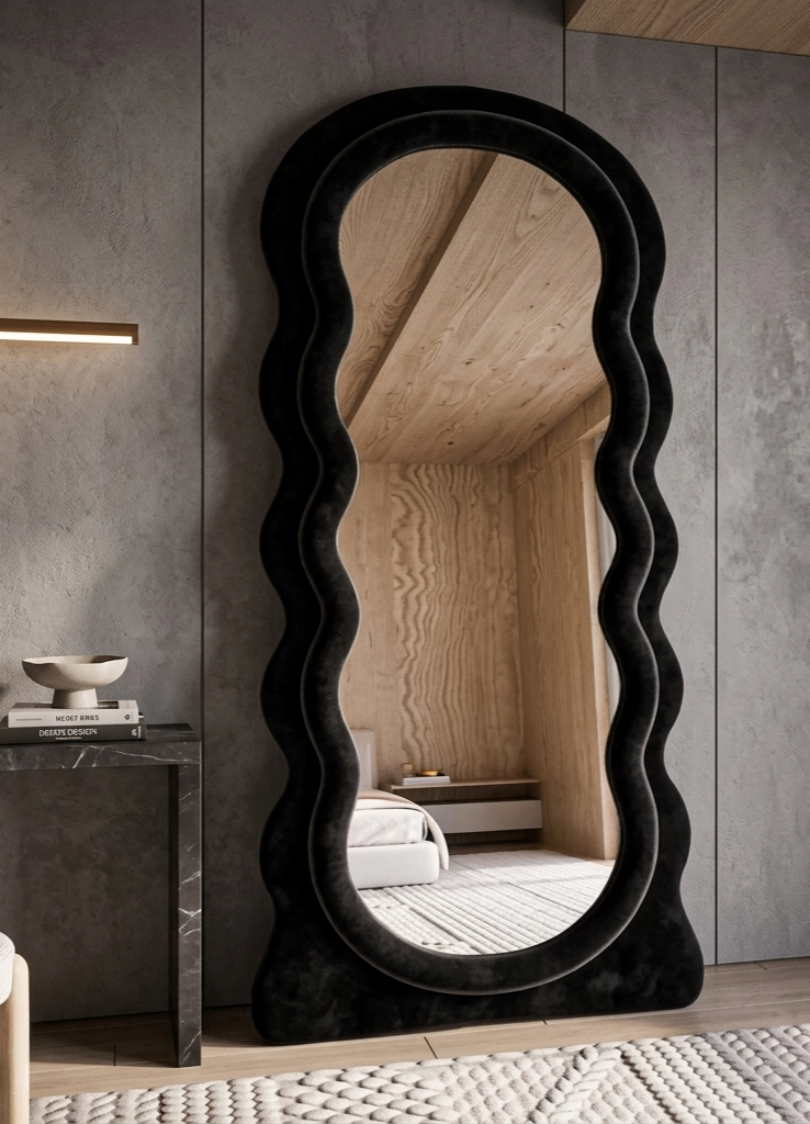 Fabric-Frame Designer Mirror