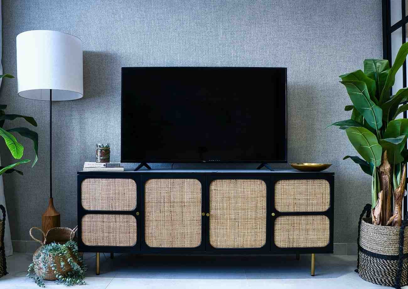Minimal Black Sideboard